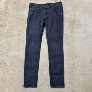 prAna Gray Kara Jeans Women’s Size 10/30 Kara Skinny Zipper Fly Mid Rise Organic